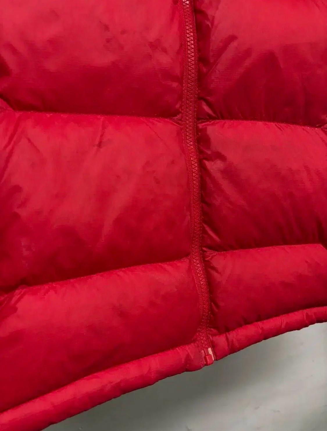 노스페이스 레드 눕시 패딩 - 85 8