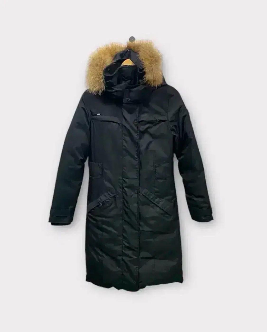 노비스 nobis. 쉬라 블랙 롱패딩 XS 2