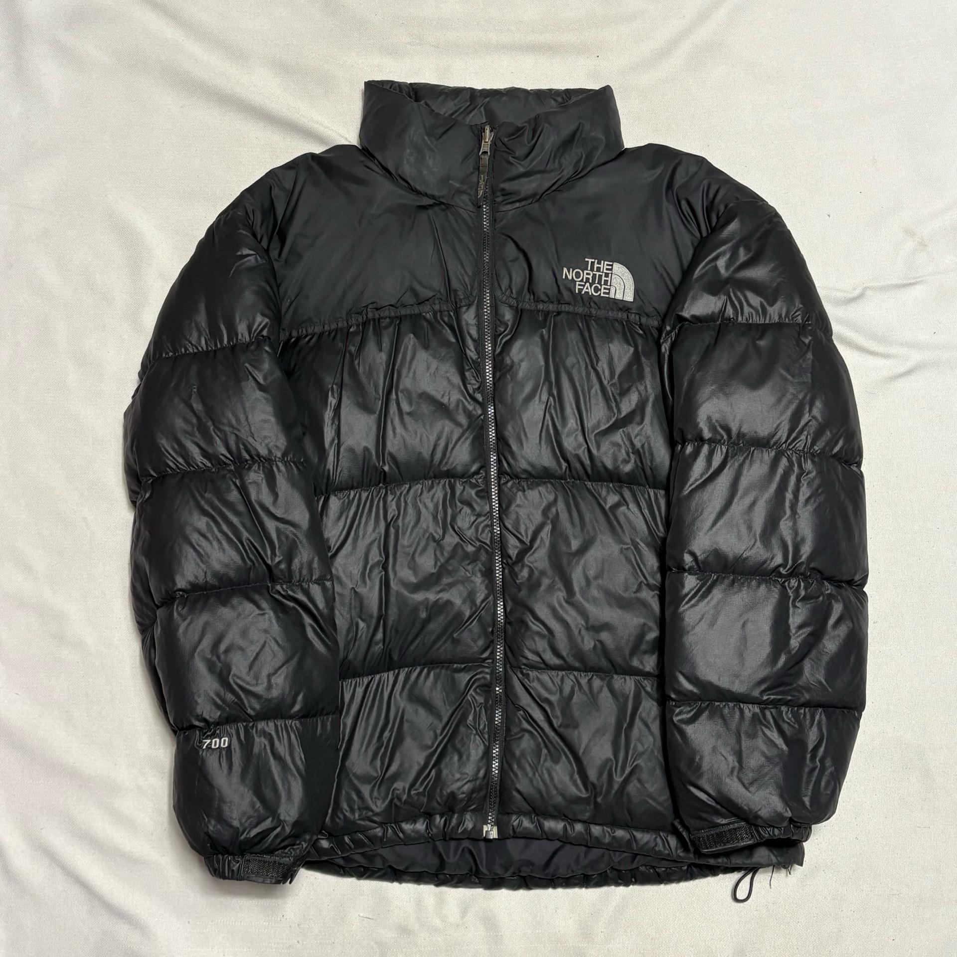 XL 노스페이스 눕시 700 블랙 패딩  3