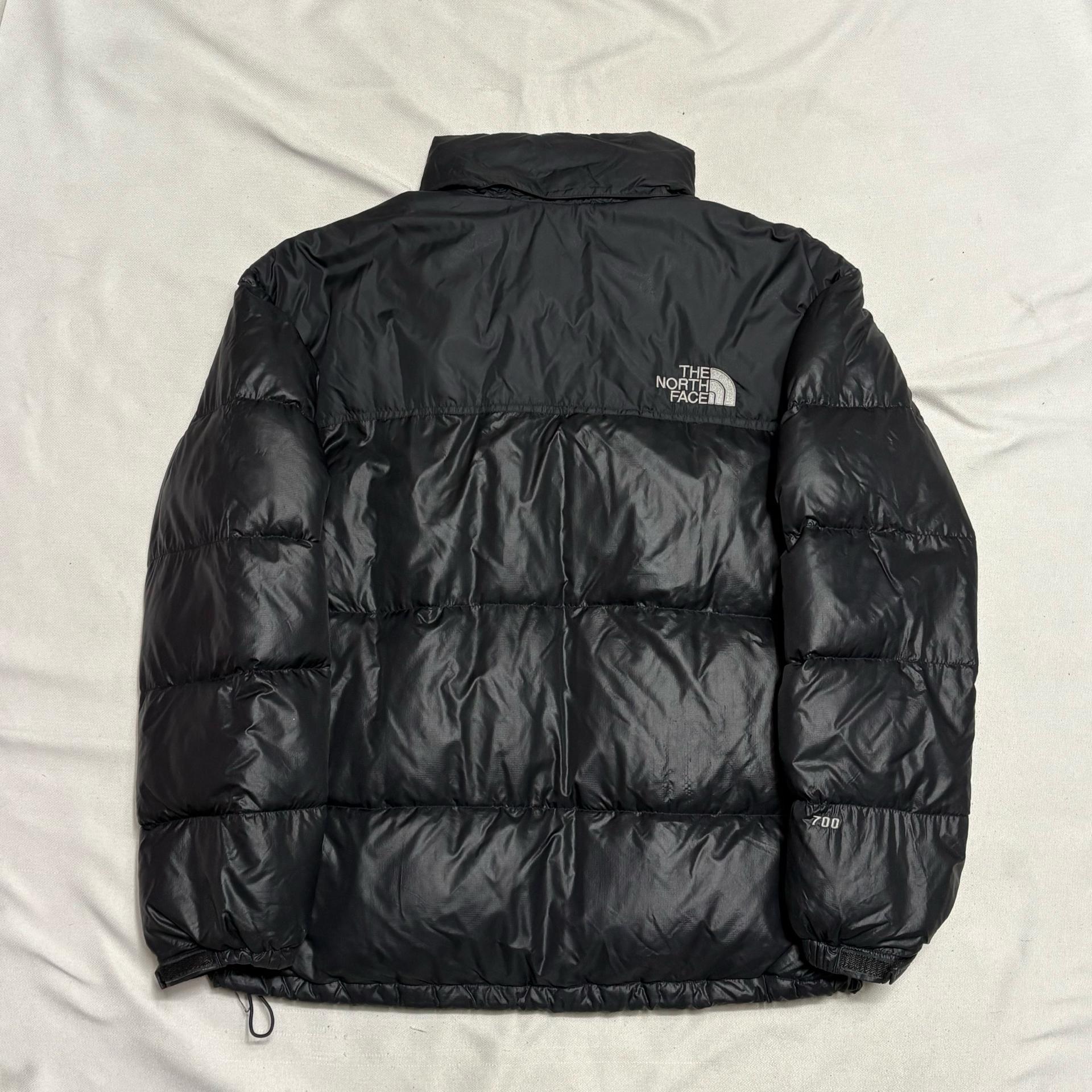 XL 노스페이스 눕시 700 블랙 패딩  4