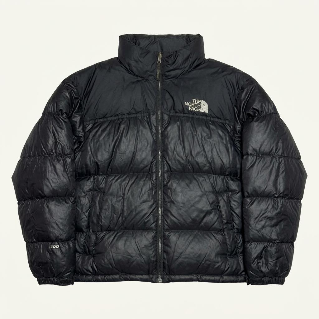 XL 노스페이스 눕시 700 블랙 패딩  1
