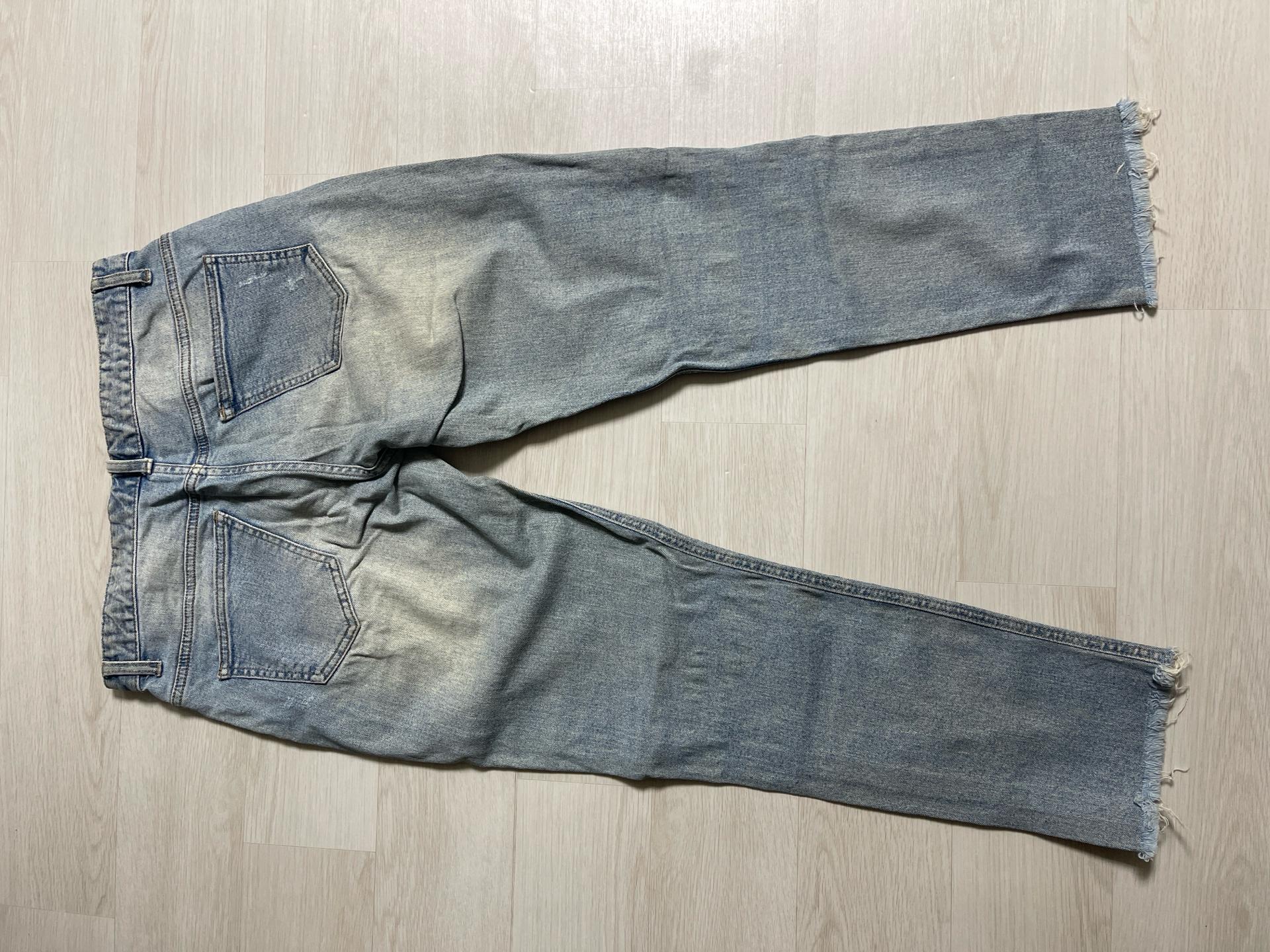 톱텐 슬림 찢어진 청바지 3