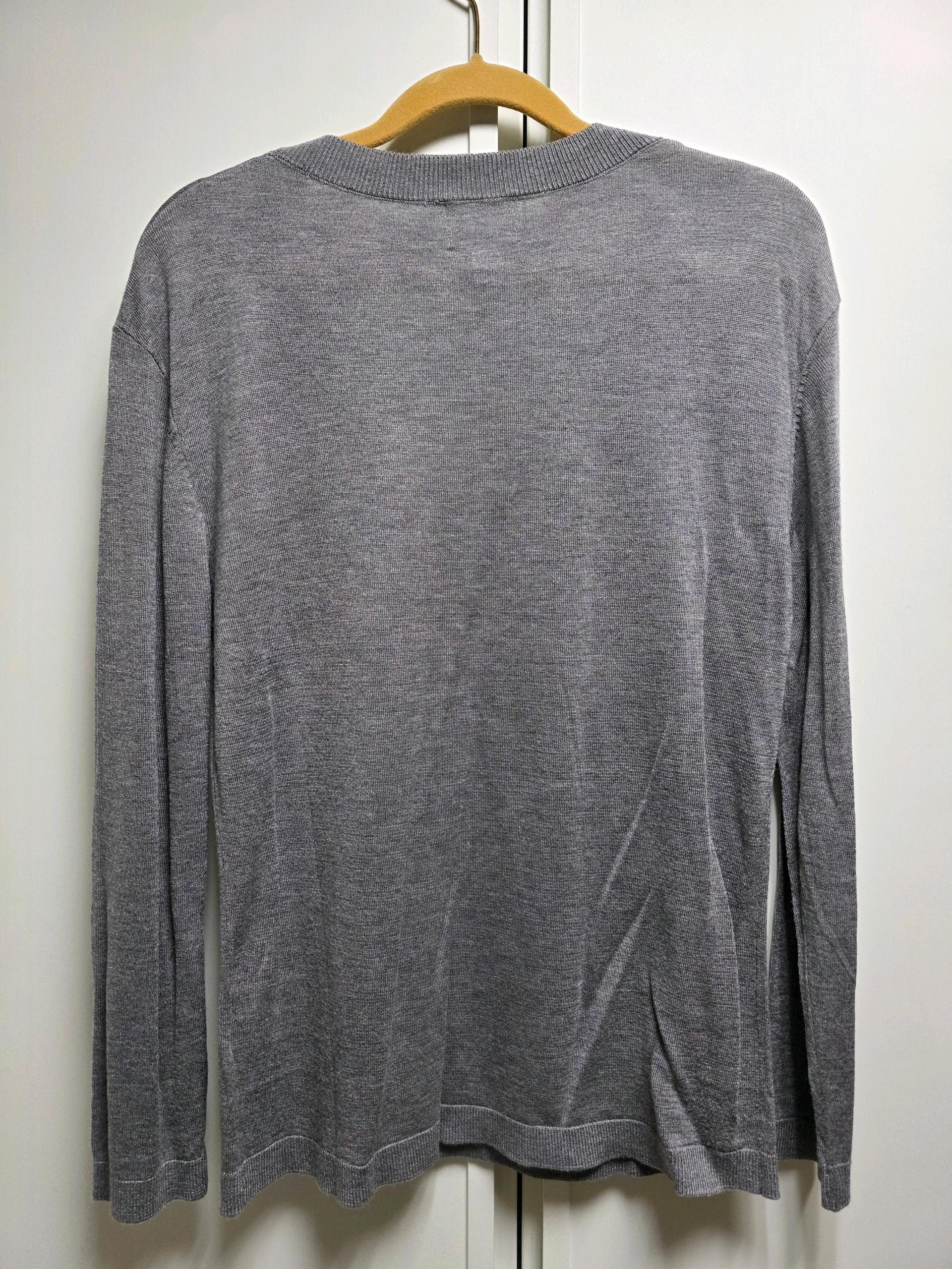 H&M 회색 브이넥 니트 XS 3