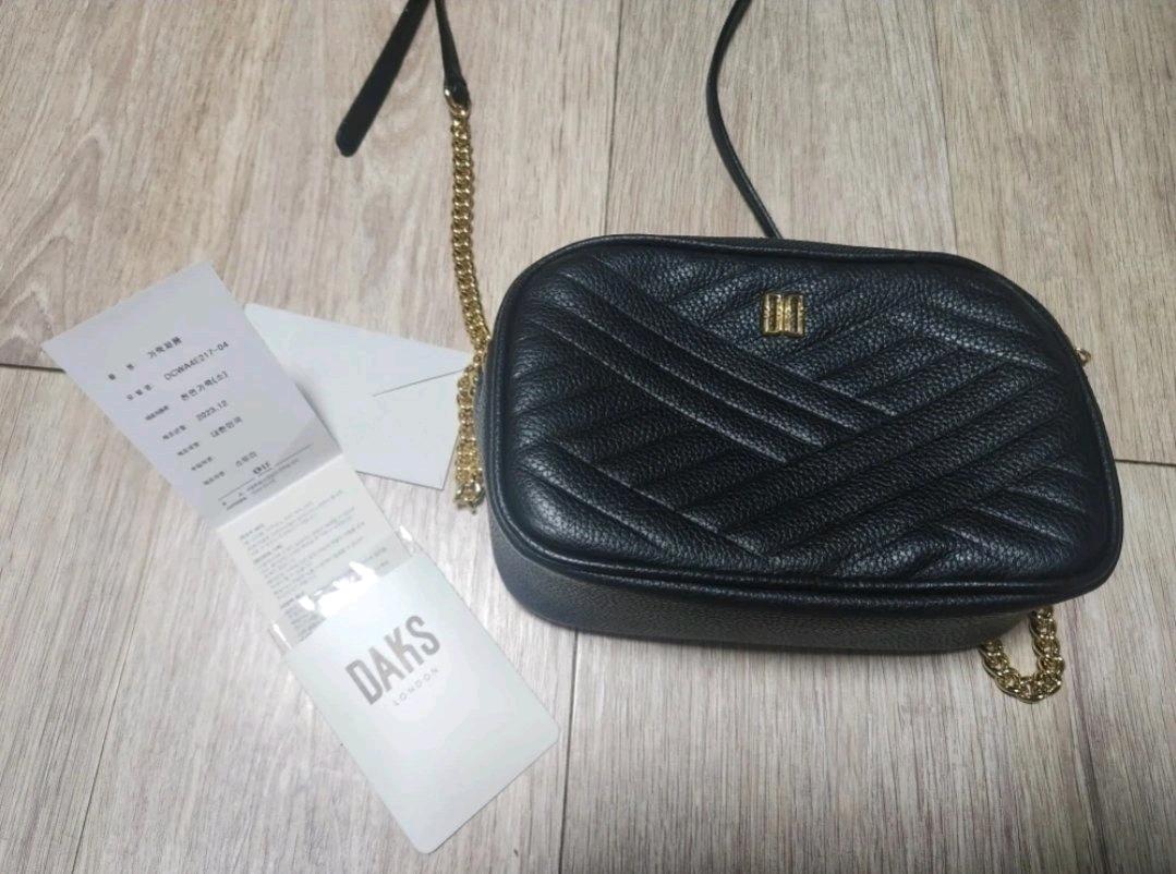 닥스 블랙 체인 크로스백 3