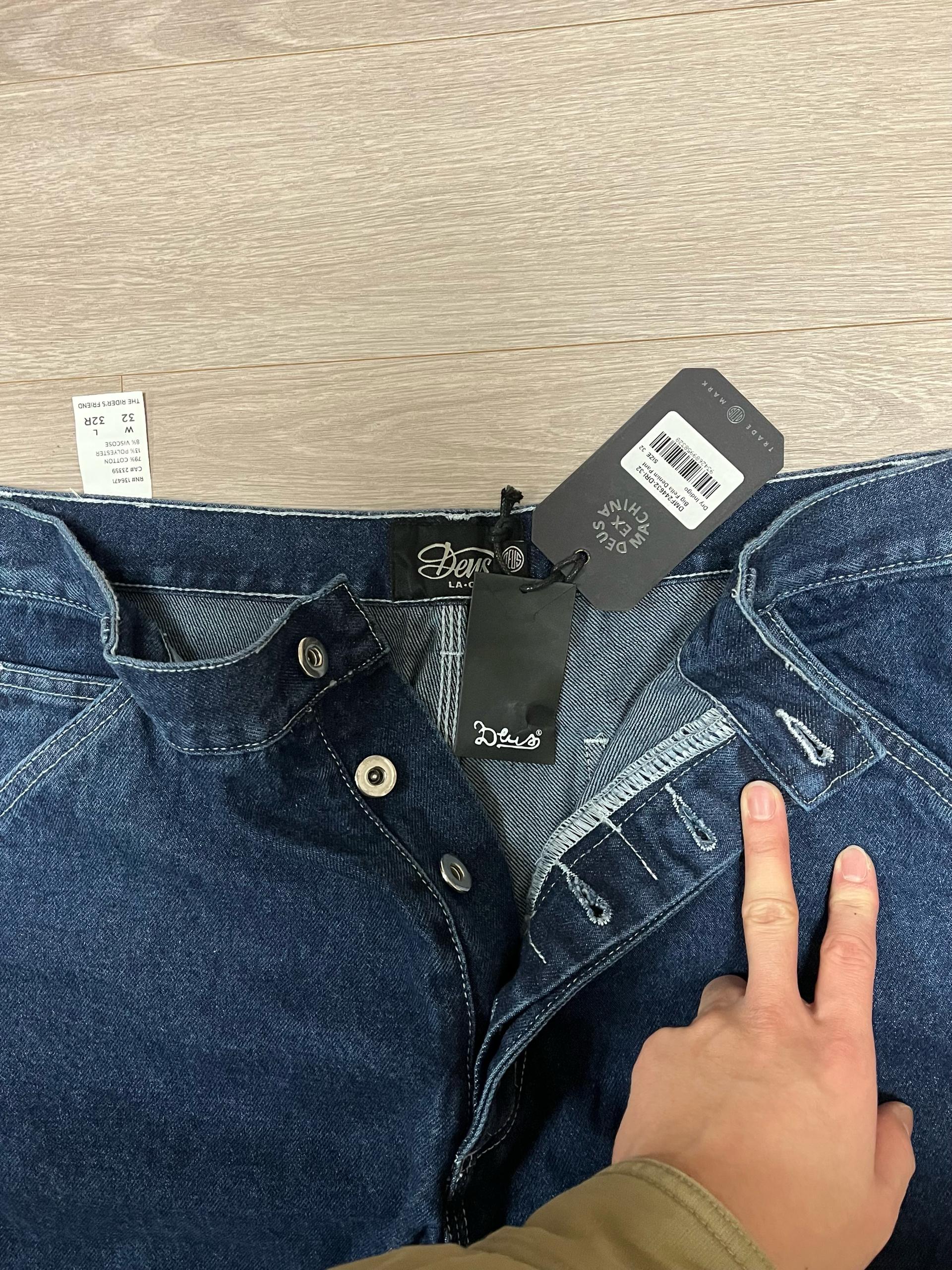 (새상품) 데우스엑스마키나 카펜터 데님 청바지 4