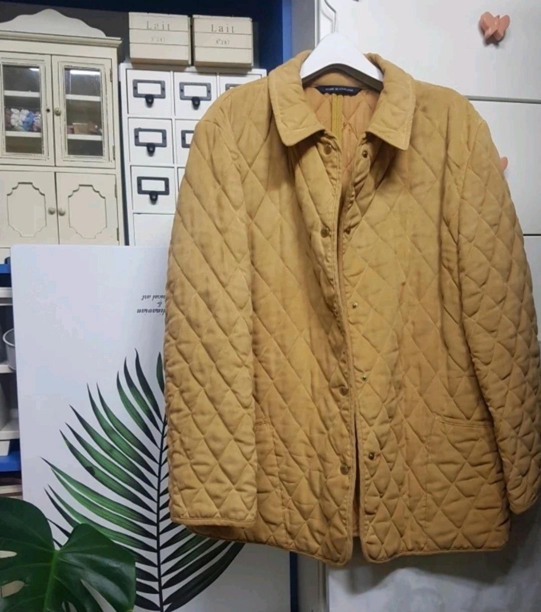 버버리 퀼팅 누빔 자켓 XL 3