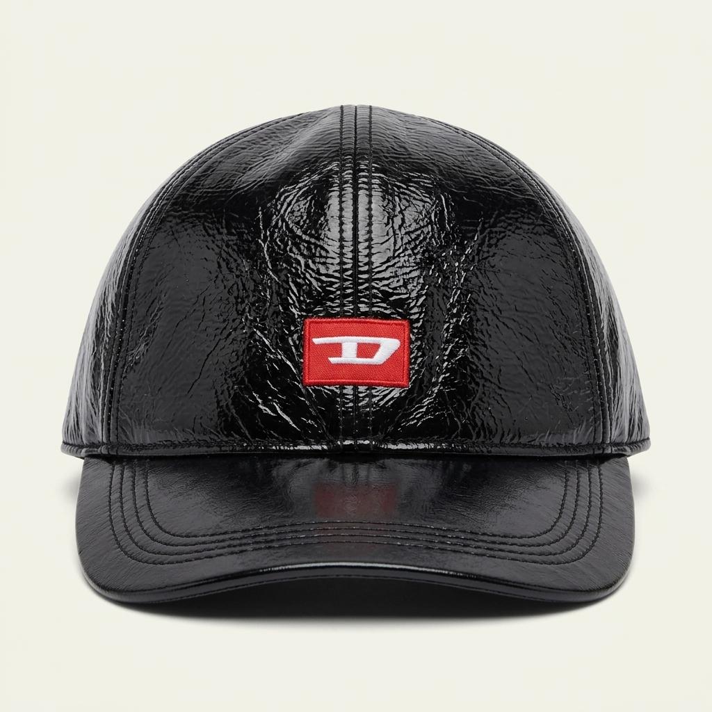 [80% 할인] 디젤 D로고 코팅 코튼 베이직 볼캡 1