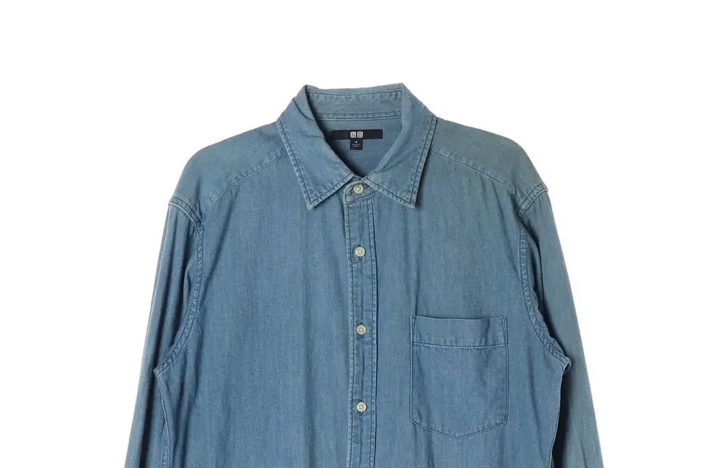 UNIQLO 유니클로 데님셔츠 (M) 4
