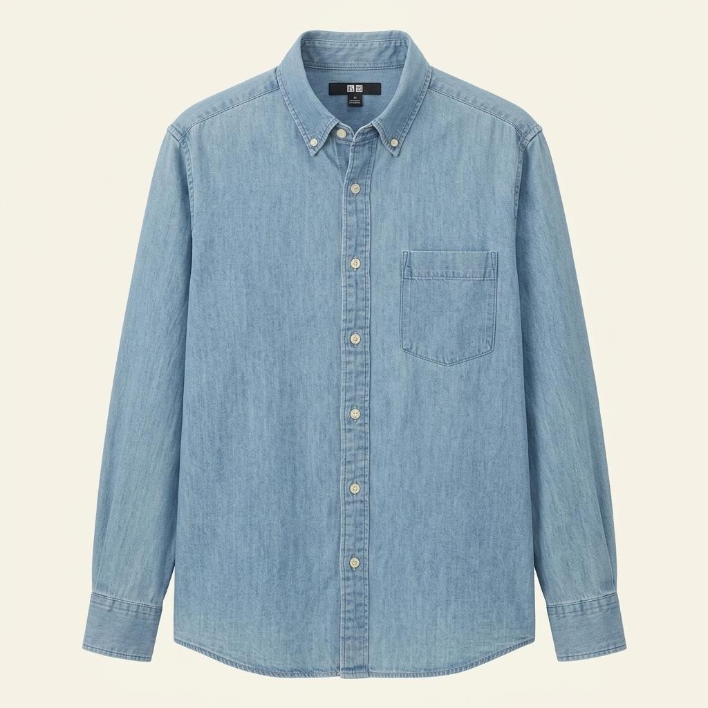 UNIQLO 유니클로 데님셔츠 (M) 1