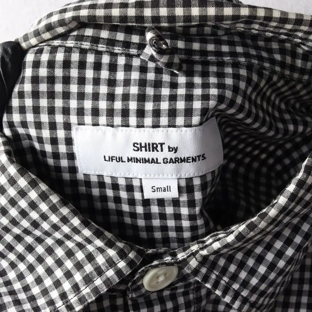 LIFUL MINIMAL GARMENTS 라이풀미니멀가먼츠 깅엄셔츠 (XL) 7