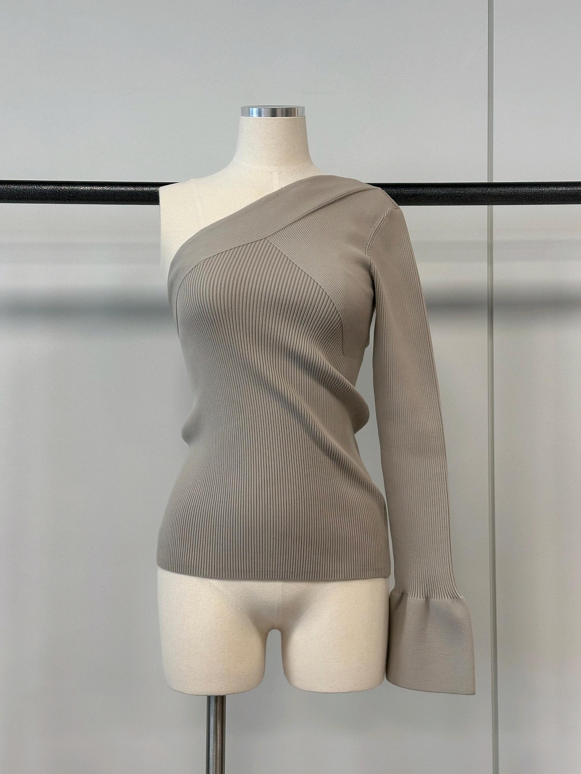 [80% 할인] 띠어리 원숄더 코튼 리브탑 XS 2