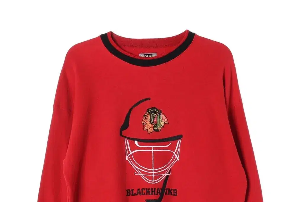 ATHLETIC 시카고블랙호크스 맨투맨 (XL) 4