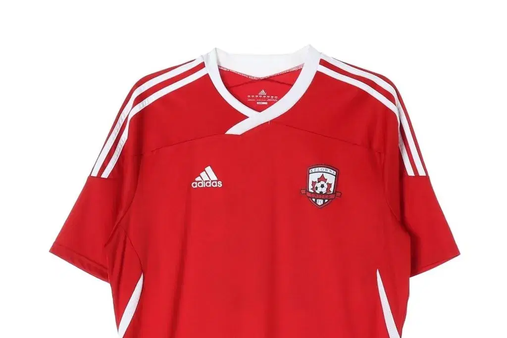 ADIDAS 아디다스 레드 축구유니폼 (L) 4