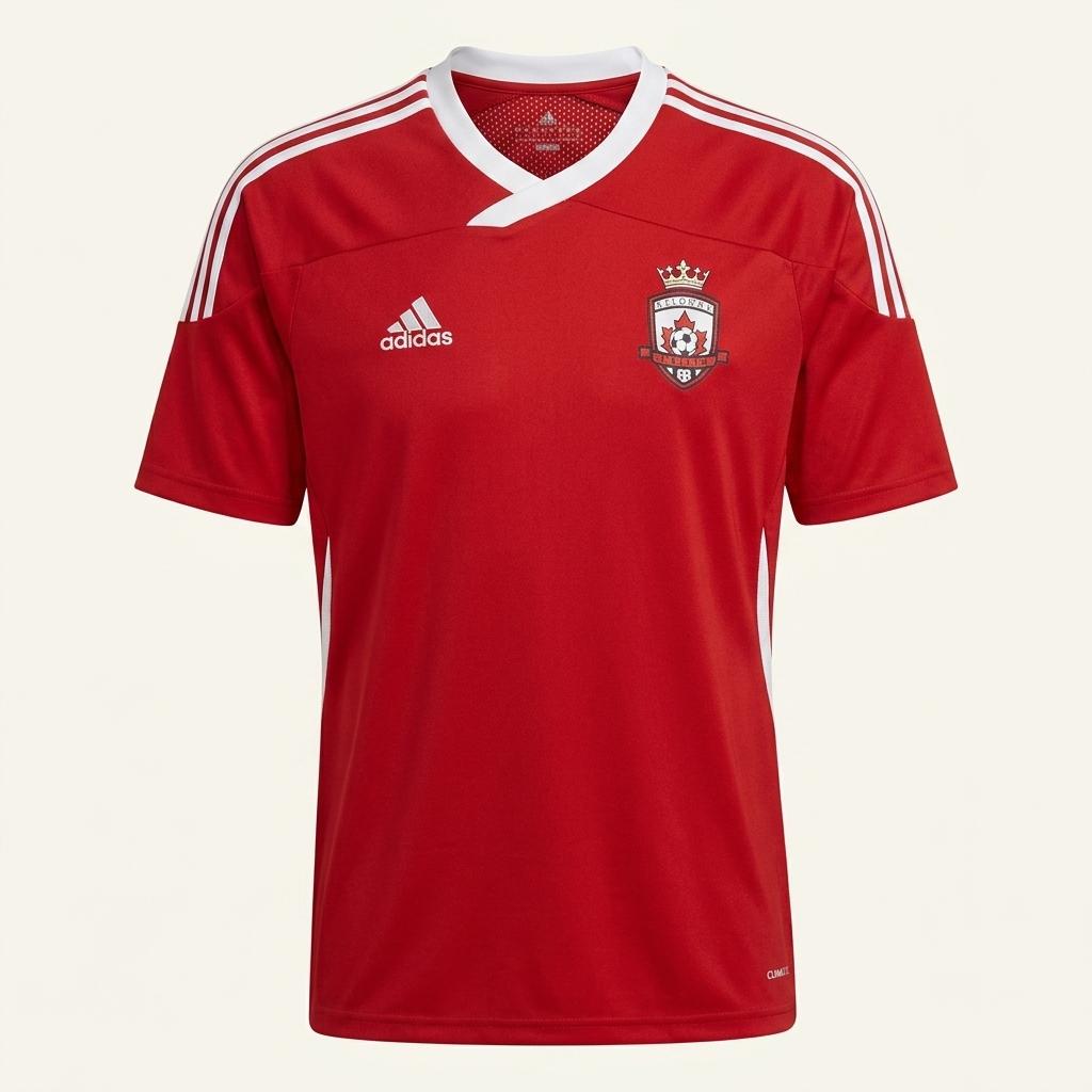 ADIDAS 아디다스 레드 축구유니폼 (L) 1