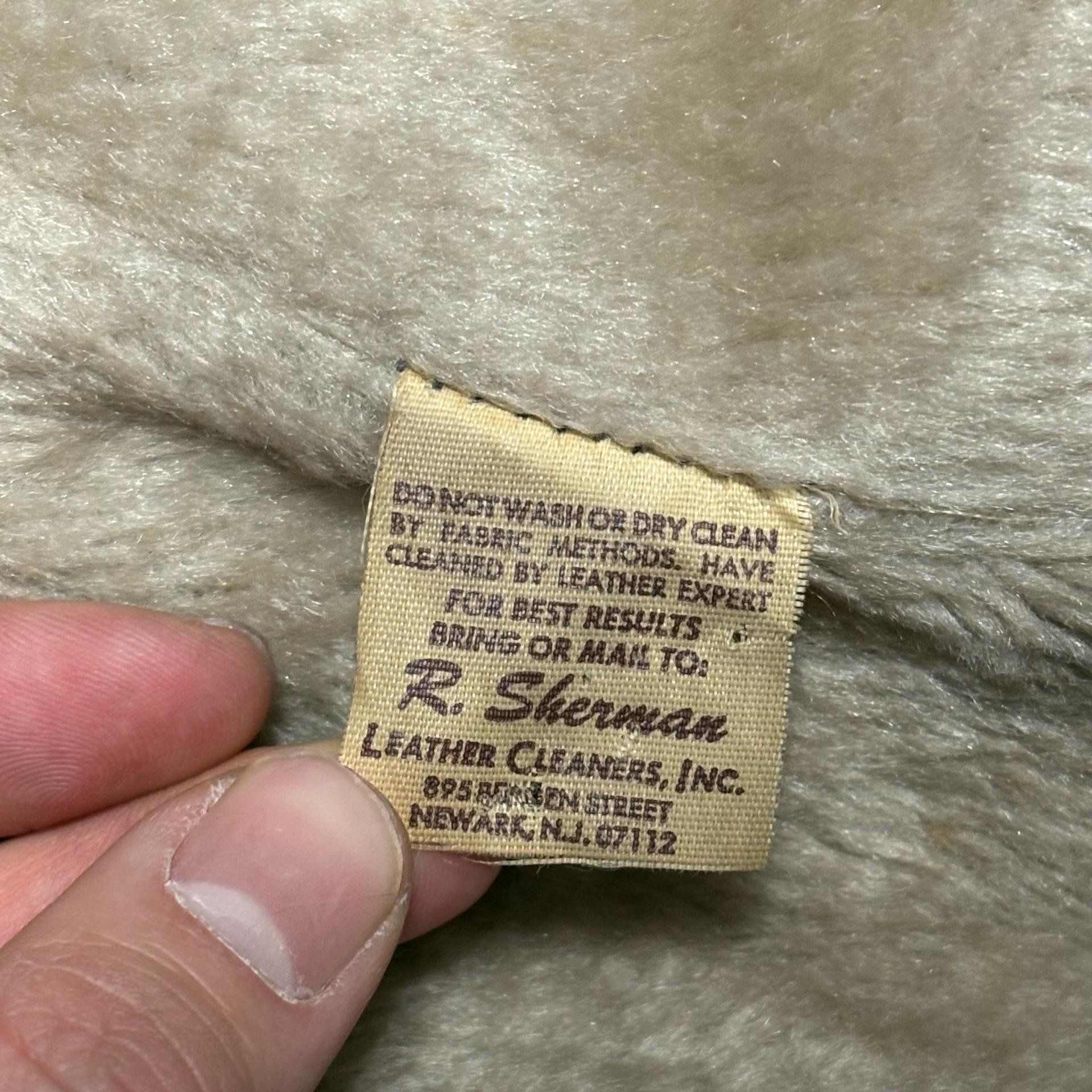 42 70’s JCPenney 브라운 가죽 G-1 플라이트 재킷 6