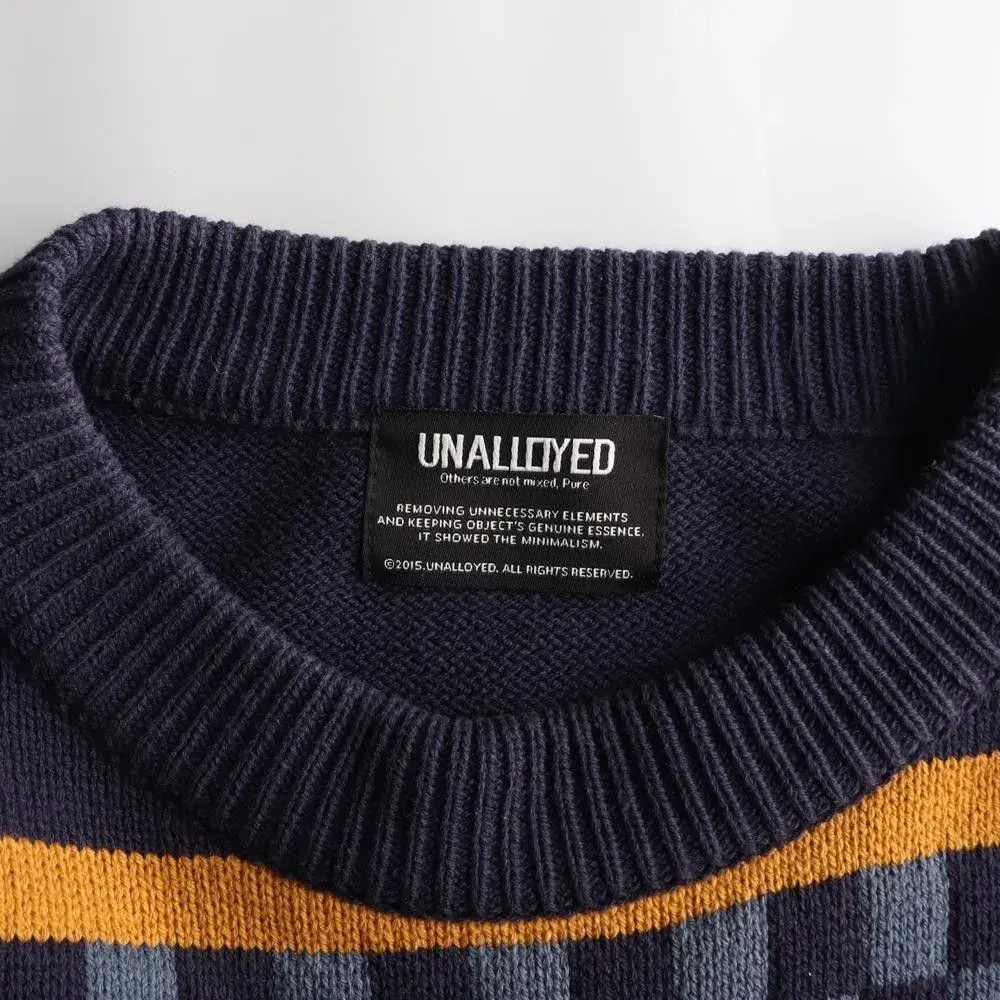 UNALLOYED 어널로이드 니트웨어 스웨터 MAN (XL) 6