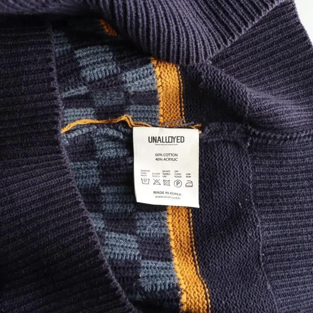 UNALLOYED 어널로이드 니트웨어 스웨터 MAN (XL) 7