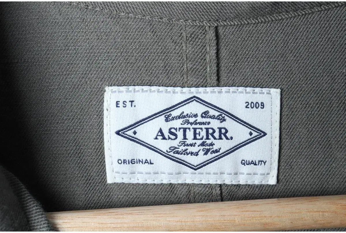 (L) ASTERR 아스터 집업 바람막이 점퍼자켓 카키 면 밀리터리 아메카지 7
