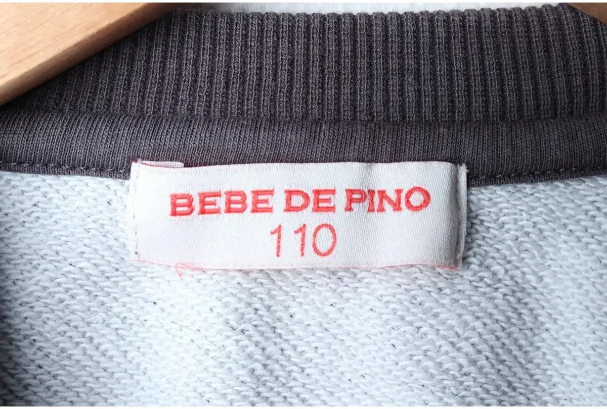 (F) BEBE DE PINO 베베드피노 맨투맨 티셔츠 아동 키즈 차콜 한정판 7