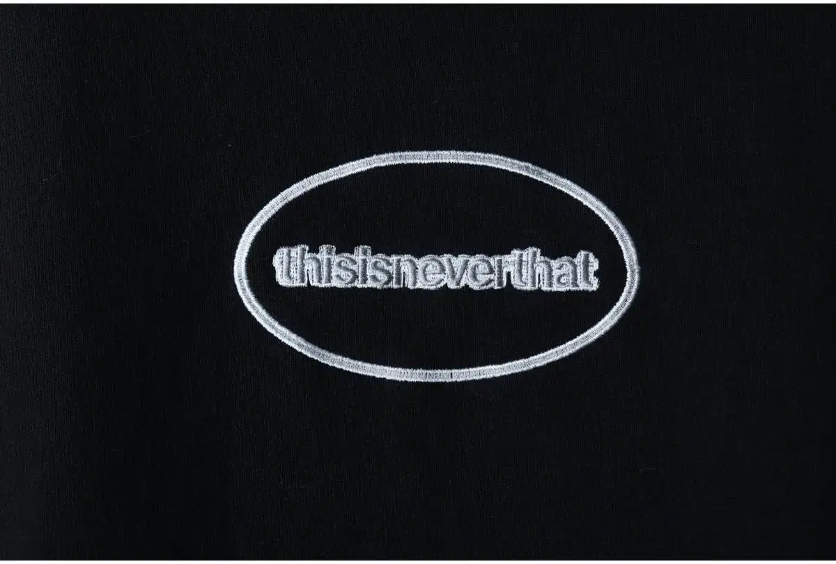 (S-M) THISISNERVERTHAT 디스이즈네버댓 후드티셔츠 스몰로고 블랙 기모 올드 7