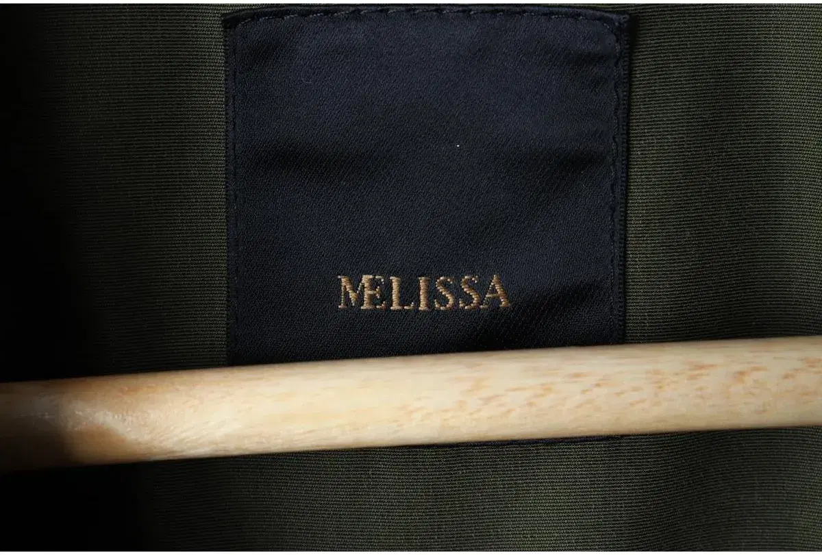W(M) MELISSA 멜리사 패딩 점퍼자켓 부분이염 야상 카키 삼성물산 9