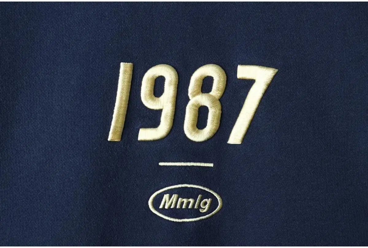 (L-XL) MMLG 엠엠엘지 맨투맨 티셔츠 루즈핏 네이비 올드스쿨 7