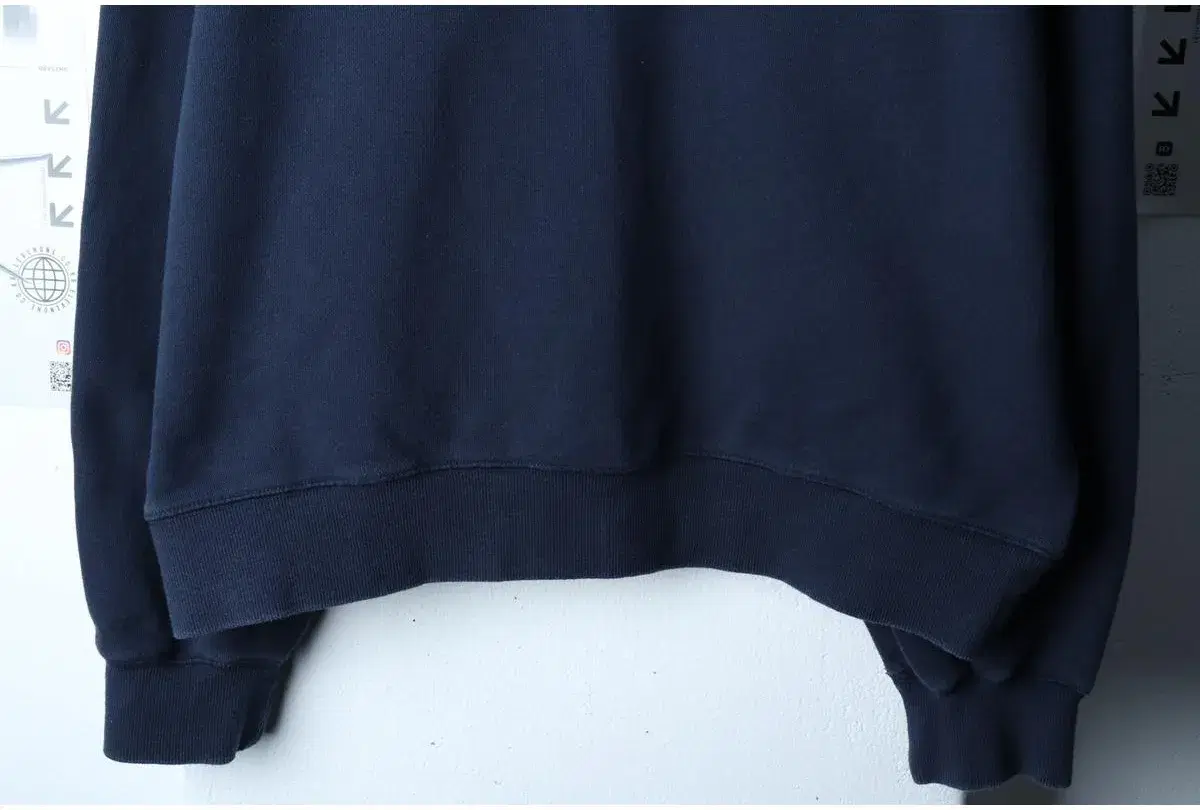 (L-XL) MMLG 엠엠엘지 맨투맨 티셔츠 루즈핏 네이비 올드스쿨 6