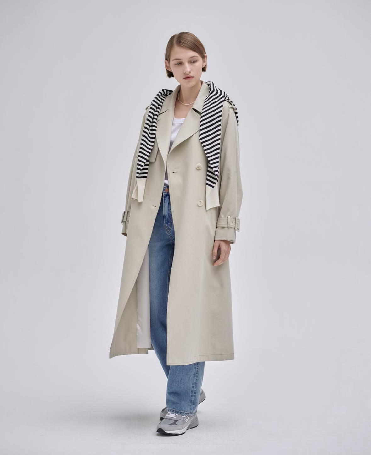 닐바이피 트렌치코트 23SN vintage max trench coat