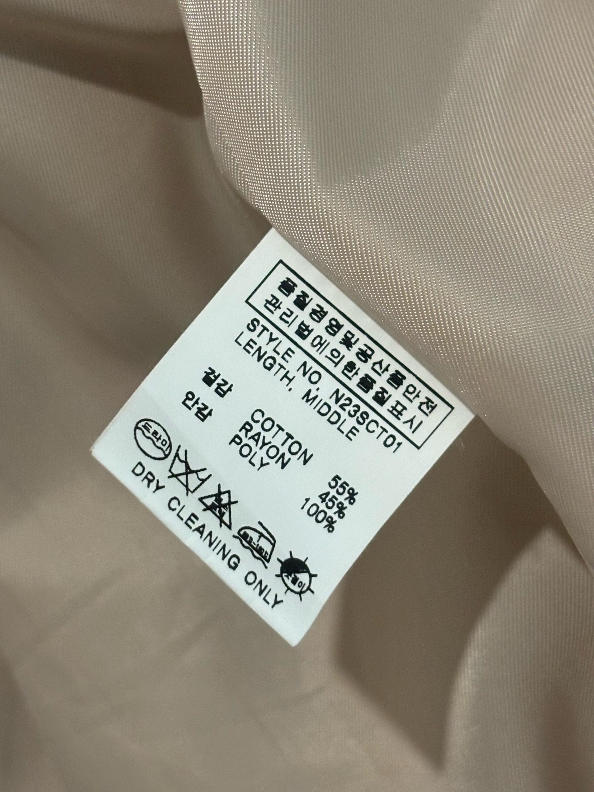 닐바이피 트렌치코트 23SN vintage max trench coat 9