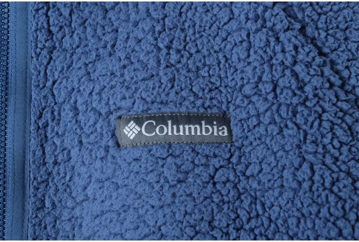 (L-XL) COLUMBIA 컬럼비아 집업 바람막이 점퍼자켓 후리스 플리스 뽀글이 블루 7