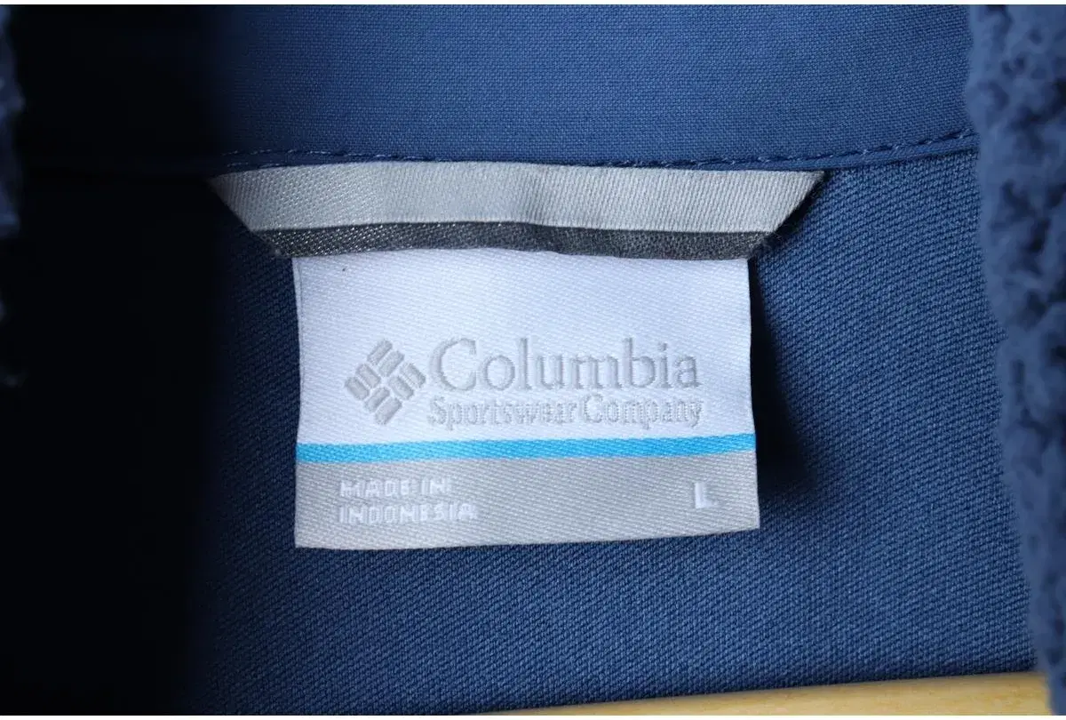 (L-XL) COLUMBIA 컬럼비아 집업 바람막이 점퍼자켓 후리스 플리스 뽀글이 블루 8