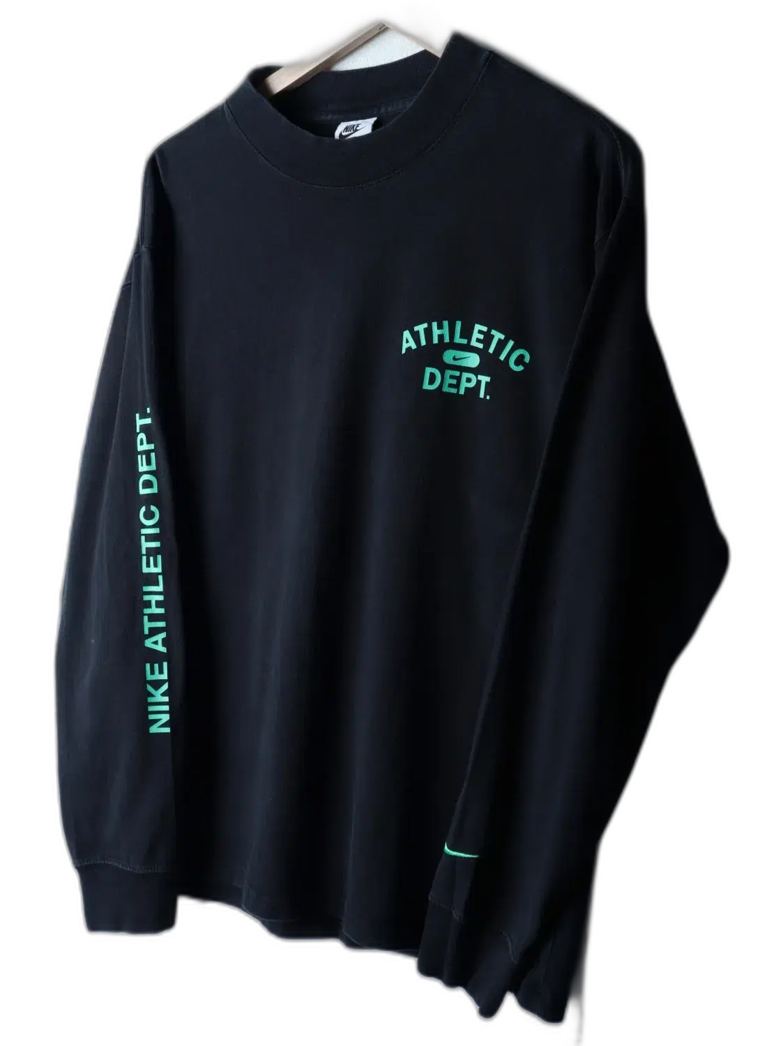 (L) NIKE 나이키 긴팔티셔츠 작은사용감 블랙 올드스쿨 3