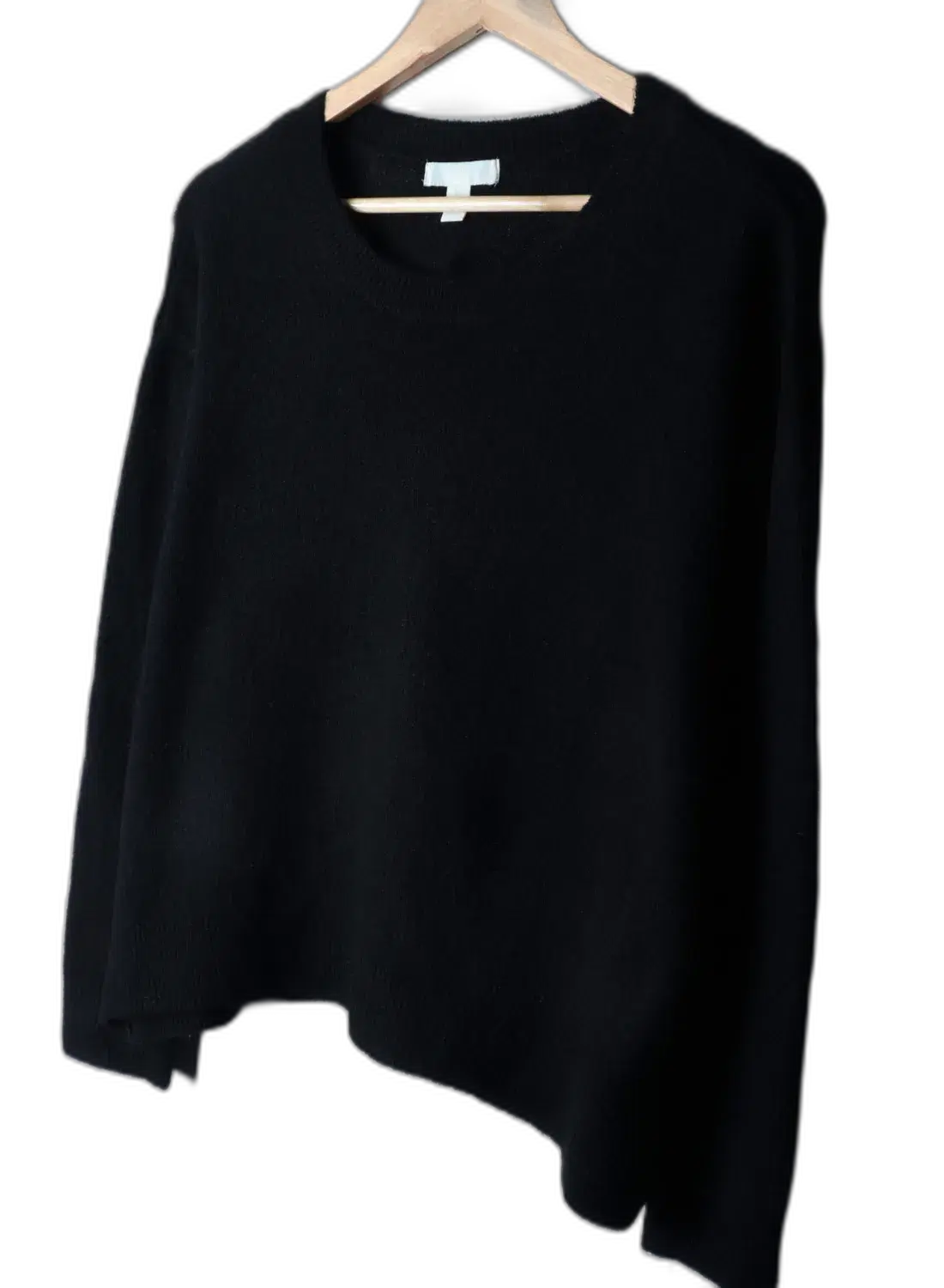 W(M) H&M 에이치앤엠 니트 무지 블랙 울 2