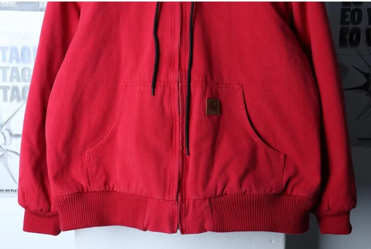 (L-2XL) CARHARTT 칼하트 집업 바람막이 점퍼자켓 YKK 90s 년대 액티브 핑 7