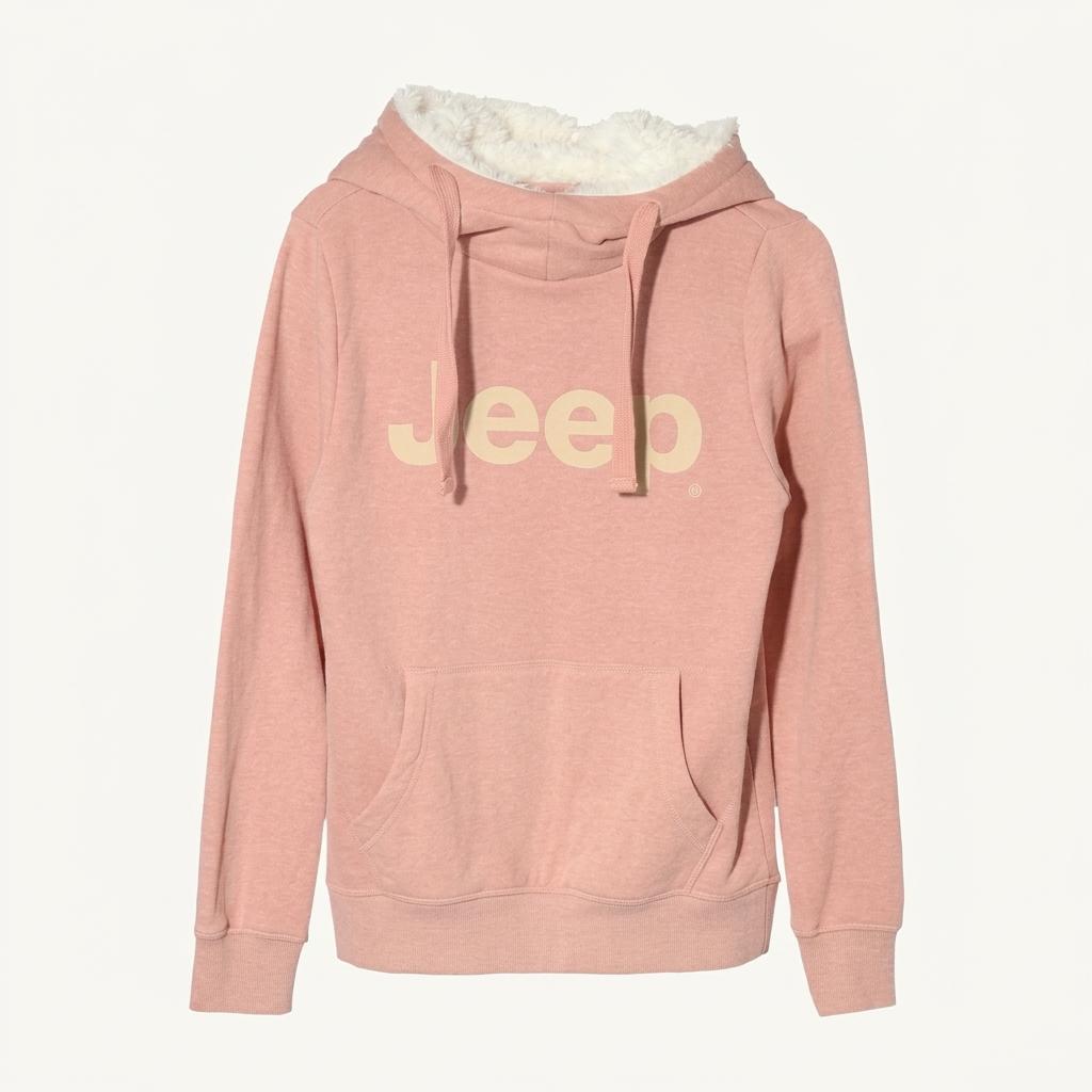 Jeep 핑크 양털 후리스 s 1