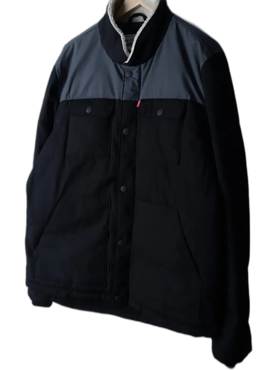 (XL-2XL) LEVIS 리바이스 패딩 점퍼자켓 트러커 블랙 누빔 아메카지 2