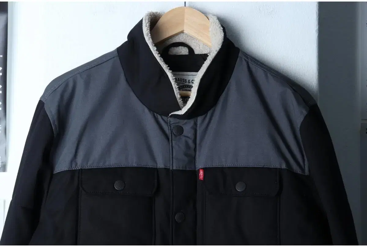 (XL-2XL) LEVIS 리바이스 패딩 점퍼자켓 트러커 블랙 누빔 아메카지 6