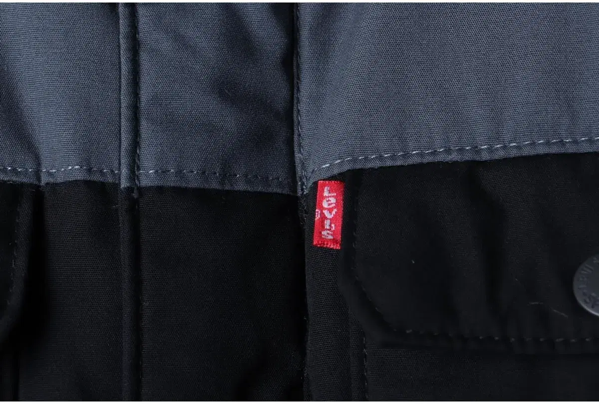 (XL-2XL) LEVIS 리바이스 패딩 점퍼자켓 트러커 블랙 누빔 아메카지 8