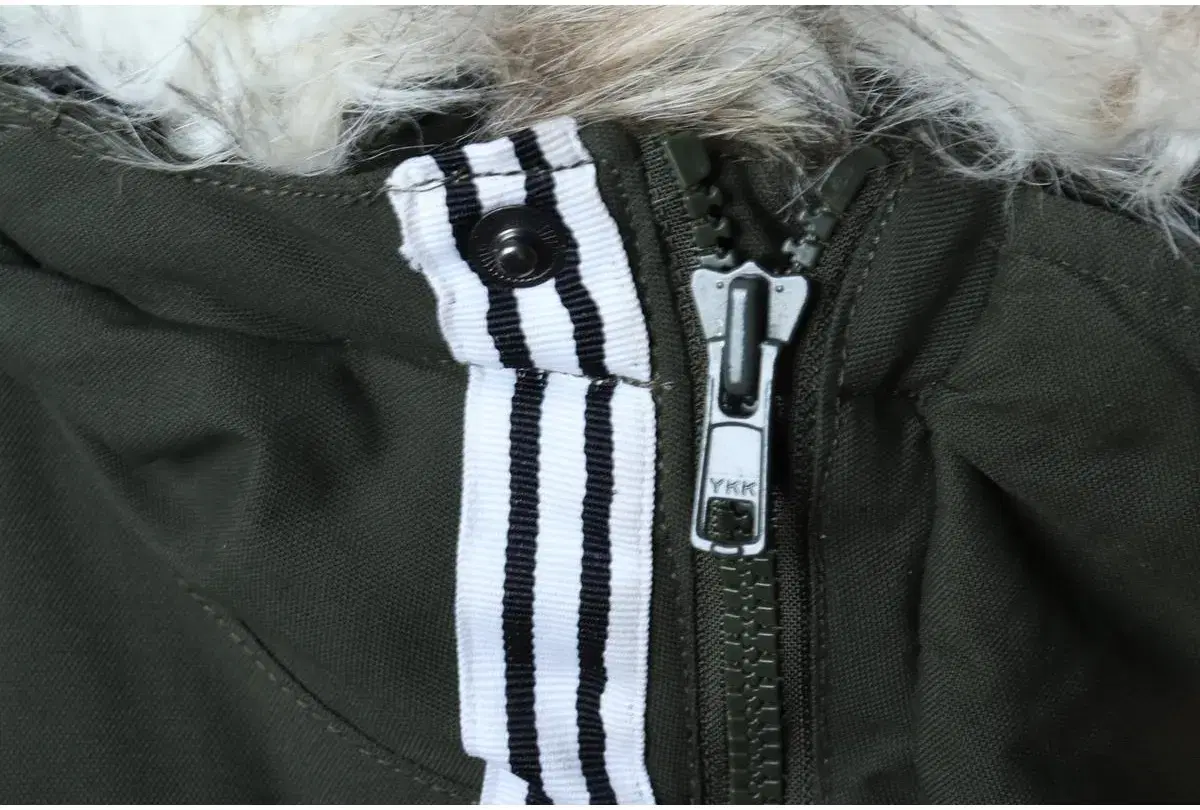 (M-L) ADIDAS 아디다스 패딩 점퍼자켓 야상 카키 밀리터리 덕다운 10