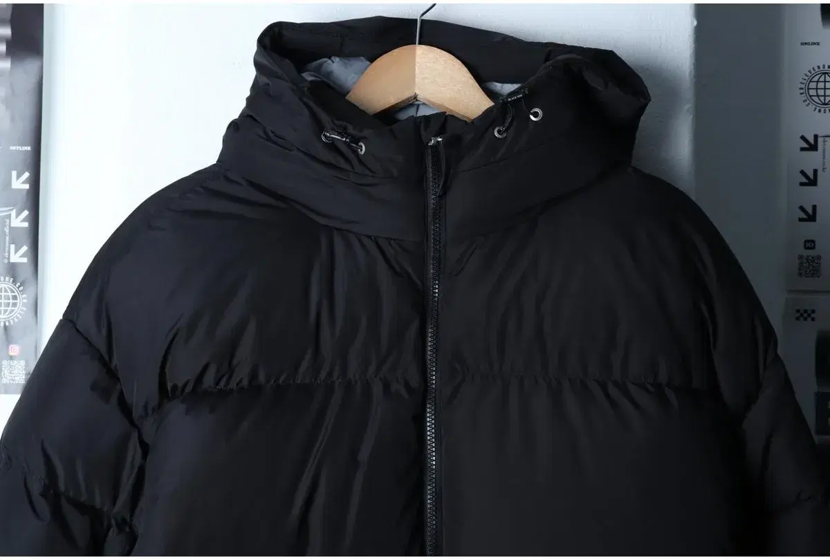 (L) BLACKYAK 블랙야크 패딩 점퍼자켓 덕다운 블랙 롱 올드스쿨 6