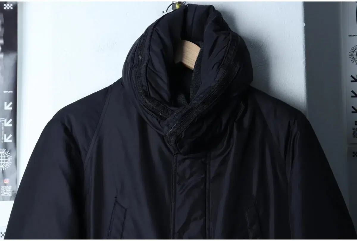 (M-L) SOLID HOMME 솔리드옴므 패딩 점퍼자켓 경량 구스다운 네이비 한정판 6