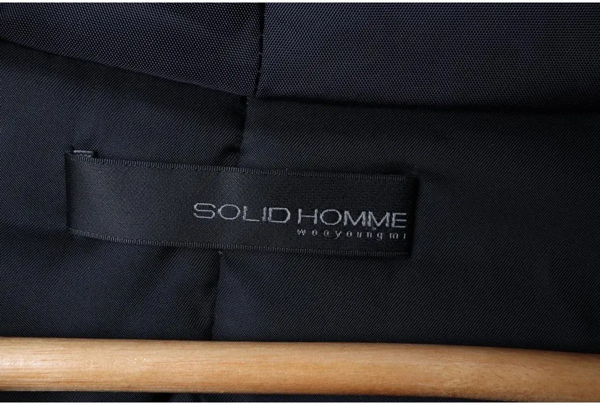 (M-L) SOLID HOMME 솔리드옴므 패딩 점퍼자켓 경량 구스다운 네이비 한정판 8