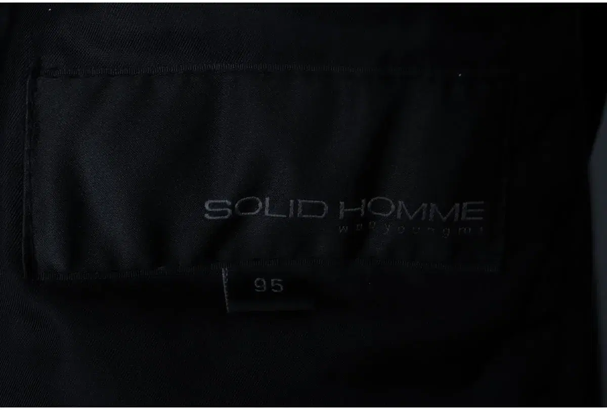 (M-L) SOLID HOMME 솔리드옴므 패딩 점퍼자켓 경량 구스다운 네이비 한정판 9