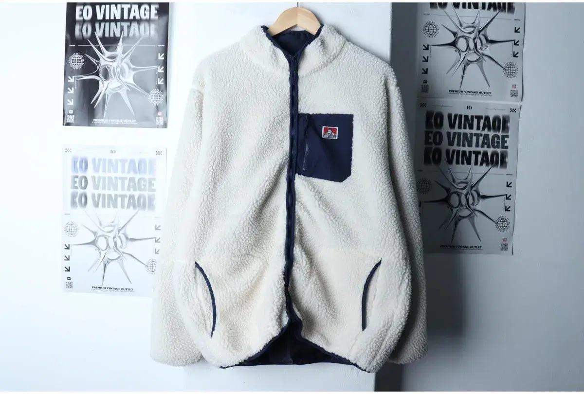 (XL-2XL) BEN DAVIS 벤데이비스 집업 바람막이 점퍼자켓 후리스 플리스 쉐르파  5