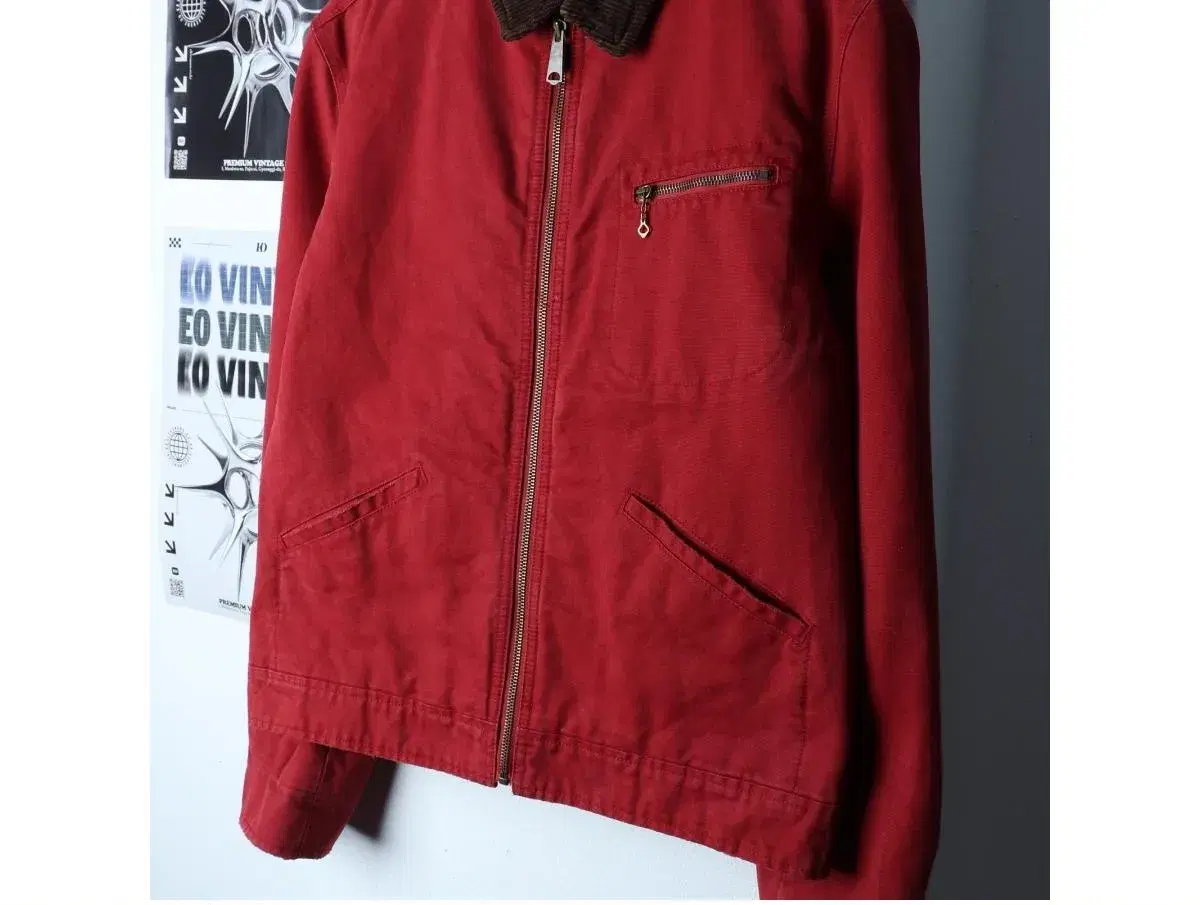 (M-L) POLO 폴로 랄프로렌 집업 바람막이 점퍼자켓 90s 년대 캔버스 디트로이트 워 4