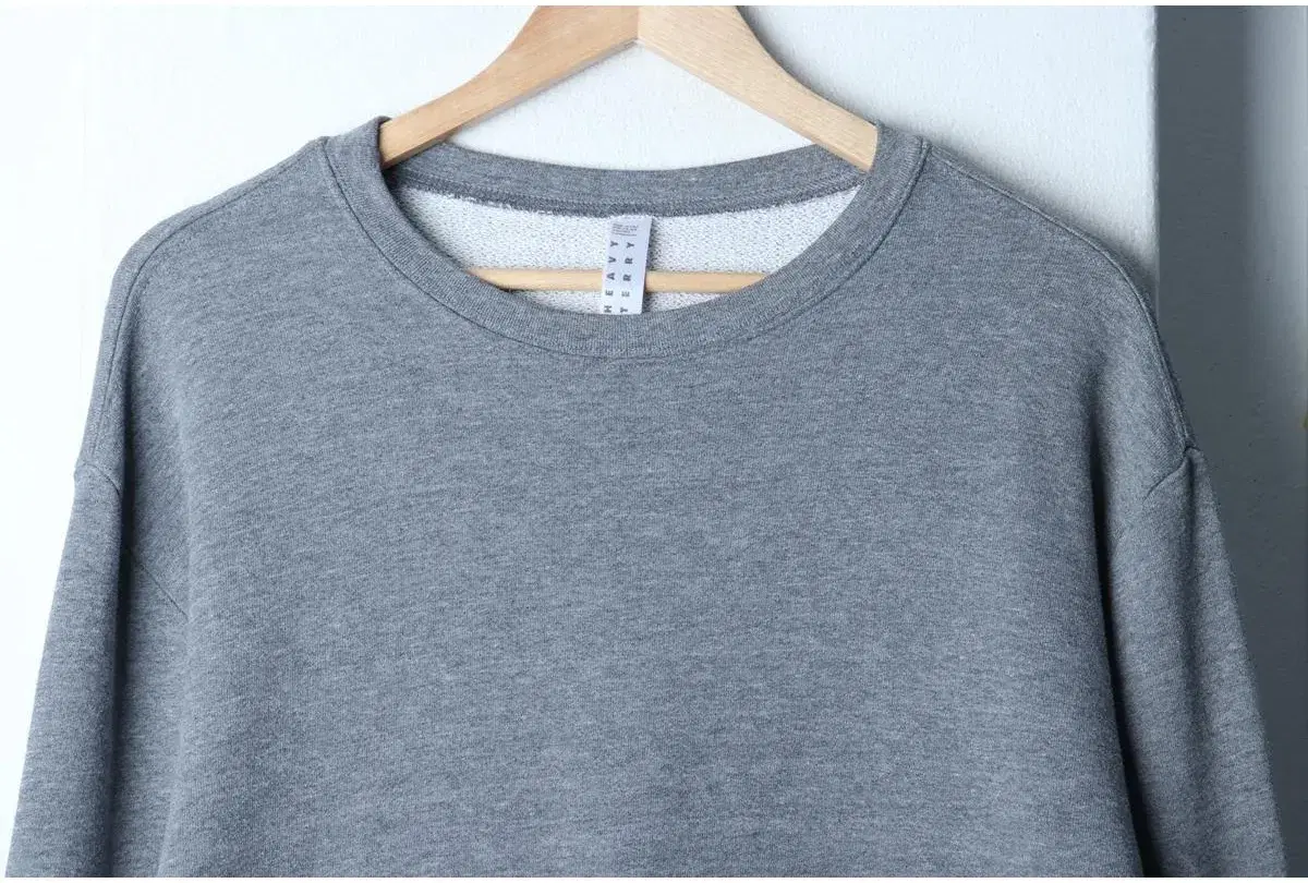 (L-XL) VB 브랜드빈티지 맨투맨 티셔츠 헤비테리 무지 그레이 USA 6
