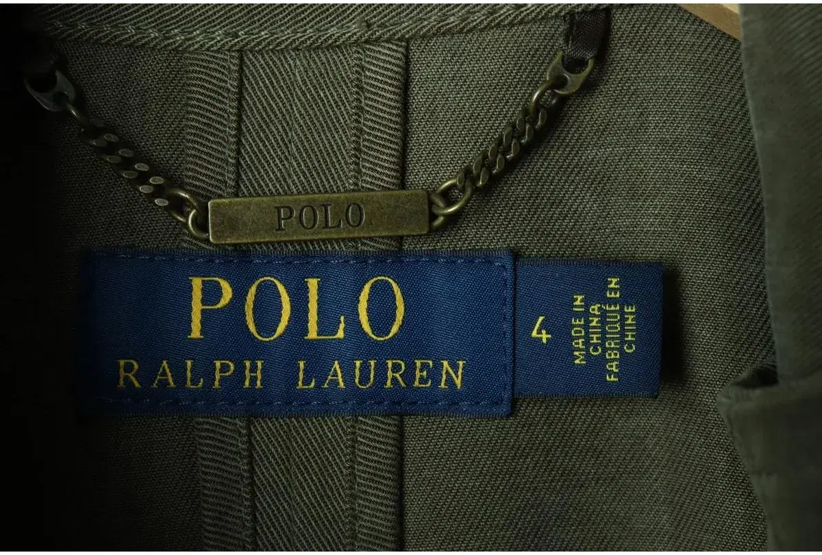 W(S) POLO 폴로 랄프로렌 코트자켓 트렌치 더블 카키 밀리터리 올리브 9