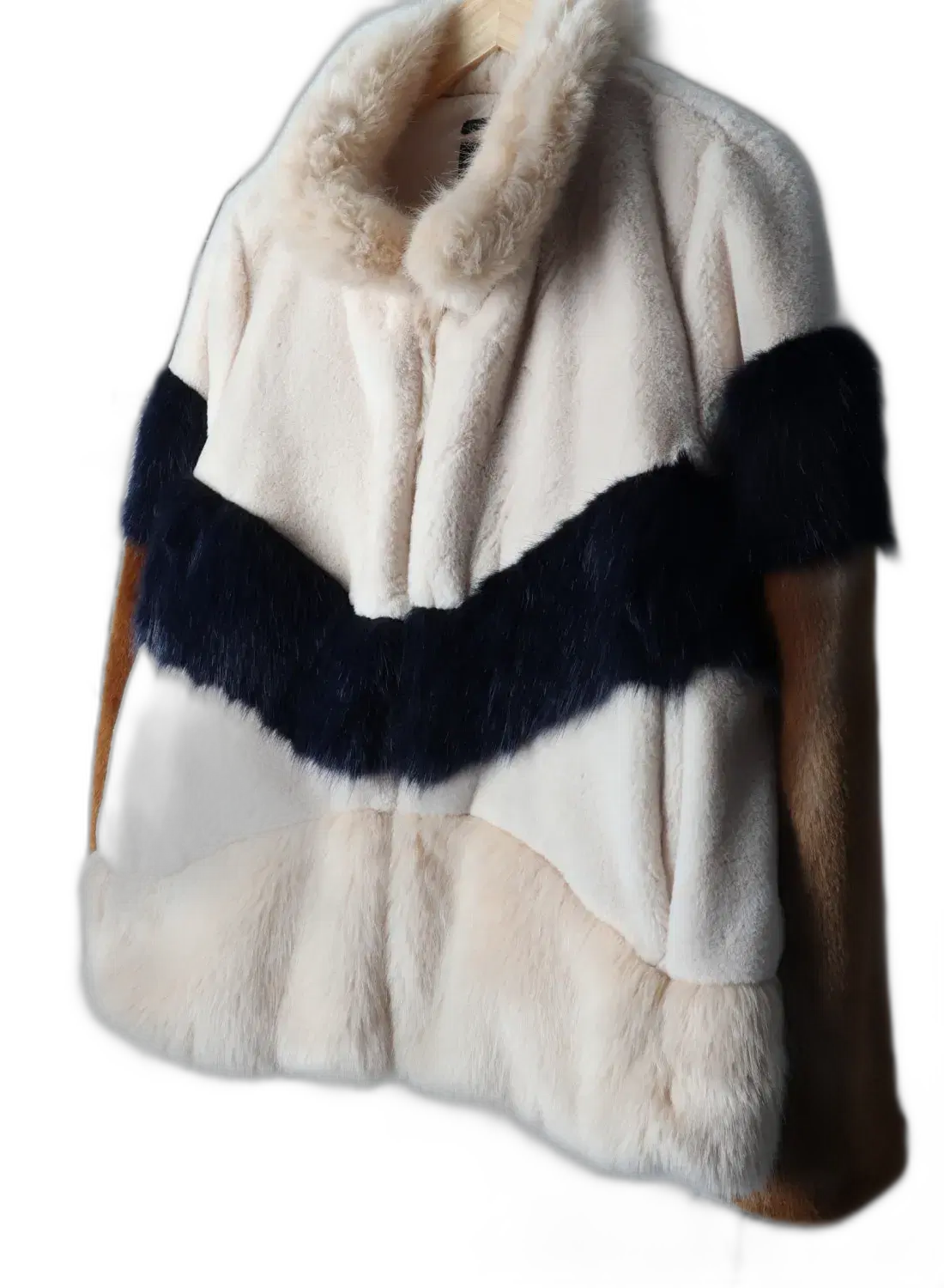 W(L-XL) ZARA 자라 집업 바람막이 점퍼자켓 후리스 플리스 부들 따듯 페이크 퍼 2