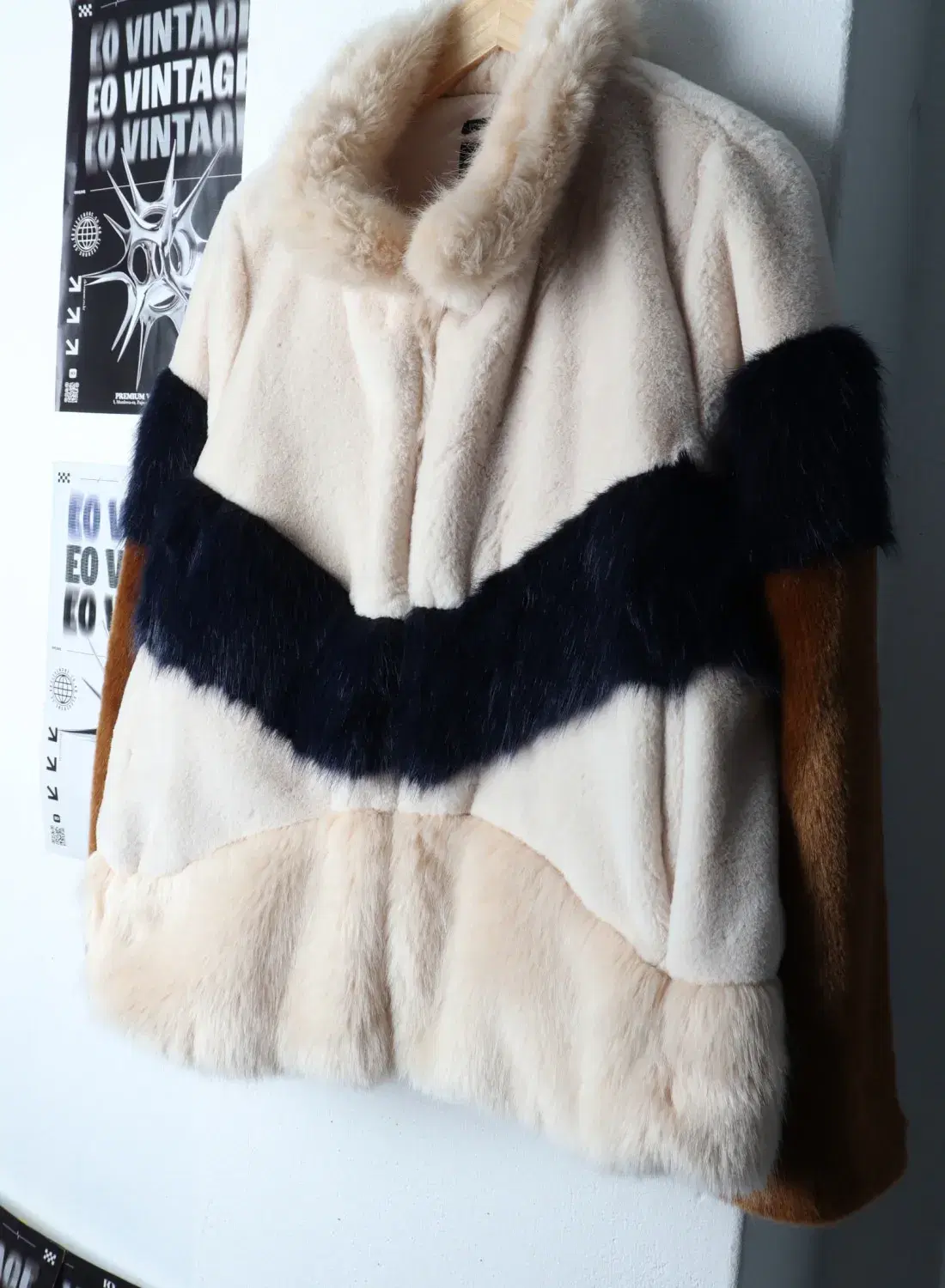 W(L-XL) ZARA 자라 집업 바람막이 점퍼자켓 후리스 플리스 부들 따듯 페이크 퍼 3