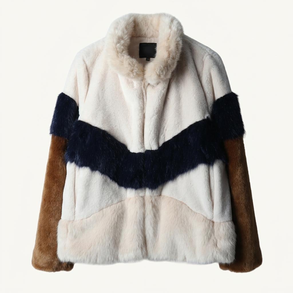 W(L-XL) ZARA 자라 집업 바람막이 점퍼자켓 후리스 플리스 부들 따듯 페이크 퍼 1